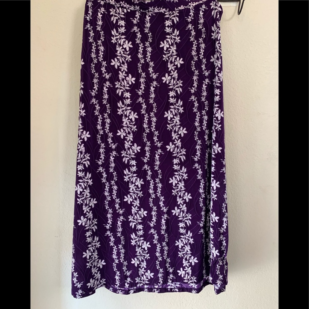 Plus size long skirt